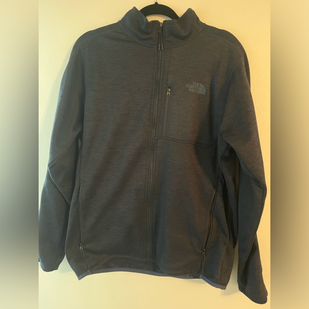 North Face Zip Up Sweatshirt